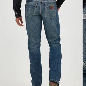Wrangler Mens Retro Slim Bootcut Jeans